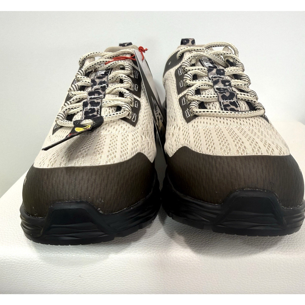Rocky V-Lite Women's Lace-Up 4” Nano Composite Work Shoe Size 8M Light Brown - Picture 6 of 15